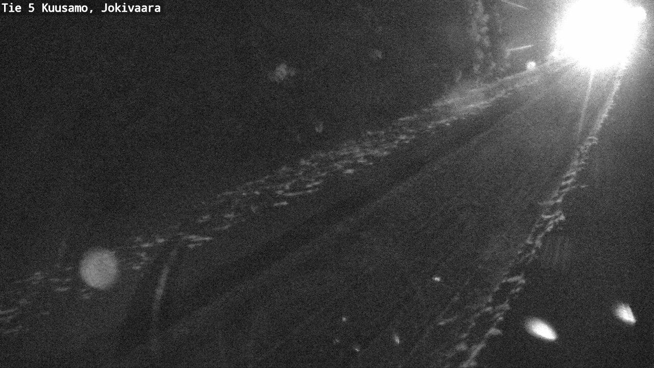 Weather Camera Image Väg 5 Kuusamo, Jokivaara, Kuusamo, Pohjois-Pohjanmaa