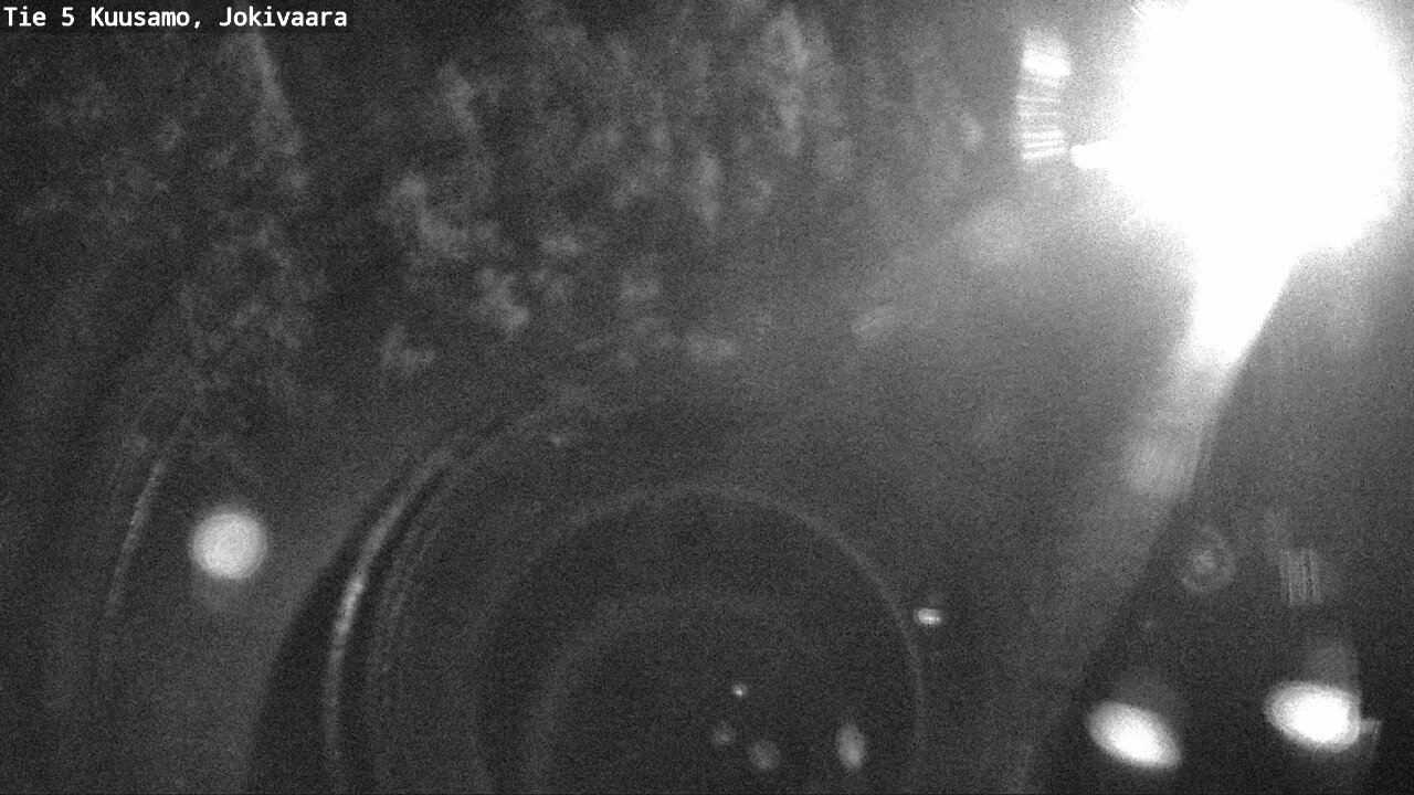 Weather Camera Image Road 5 Kuusamo, Jokivaara, Kuusamo, Pohjois-Pohjanmaa