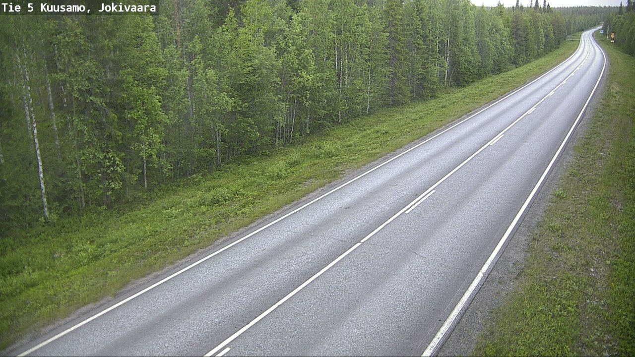 Kelikamerat Kuva Tie 5 Kuusamo, Jokivaara, Kuusamo, Pohjois-Pohjanmaa