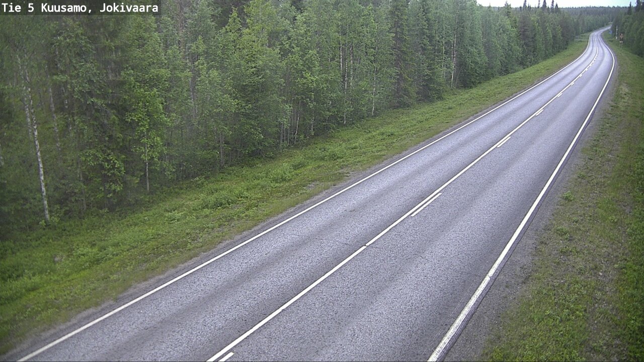 Kelikamerat Kuva Tie 5 Kuusamo, Jokivaara, Kuusamo, Pohjois-Pohjanmaa