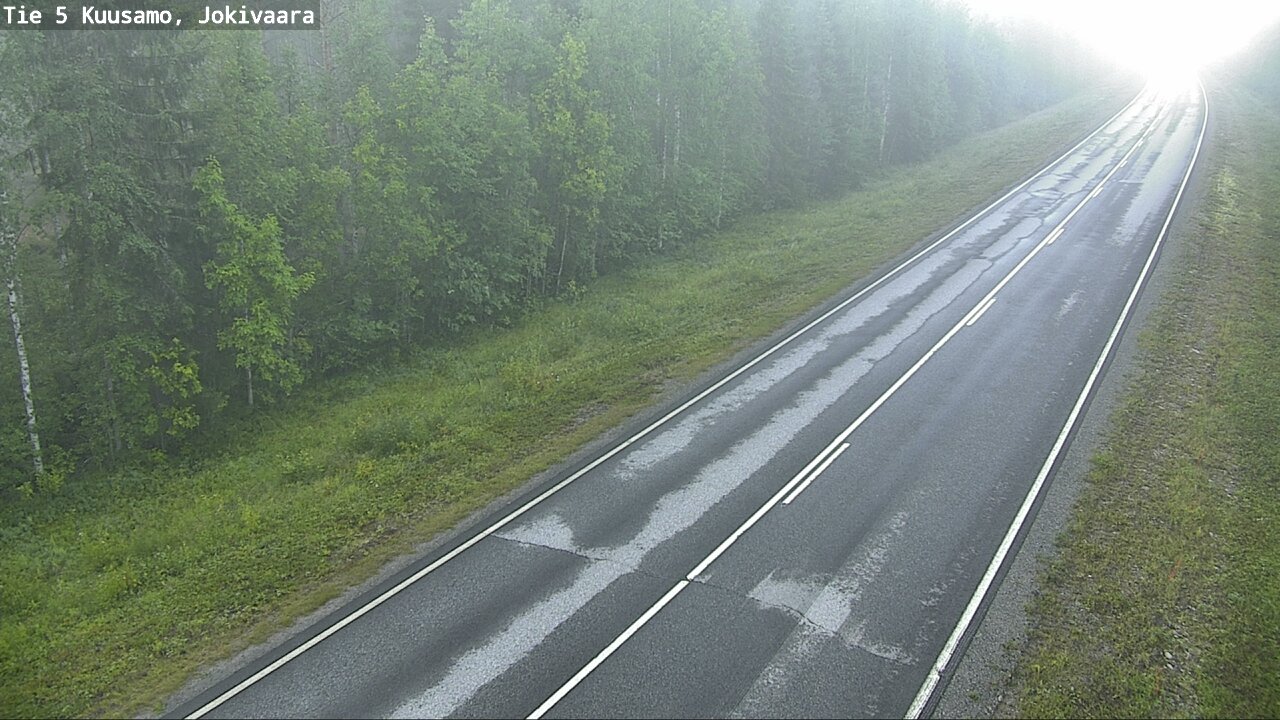 Kelikamerat Kuva Tie 5 Kuusamo, Jokivaara, Kuusamo, Pohjois-Pohjanmaa