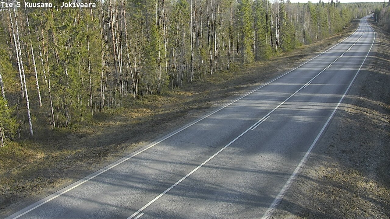 Kelikamerat Kuva Tie 5 Kuusamo, Jokivaara, Kuusamo, Pohjois-Pohjanmaa