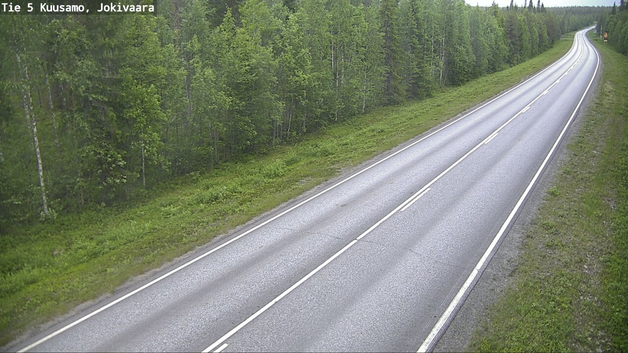 Kelikamerat Kuva Tie 5 Kuusamo, Jokivaara, Kuusamo, Pohjois-Pohjanmaa