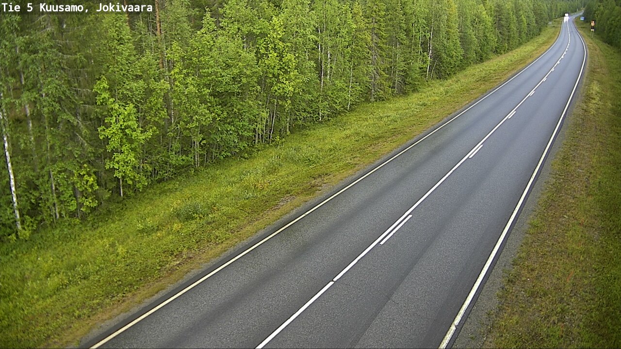 Kelikamerat Kuva Tie 5 Kuusamo, Jokivaara, Kuusamo, Pohjois-Pohjanmaa