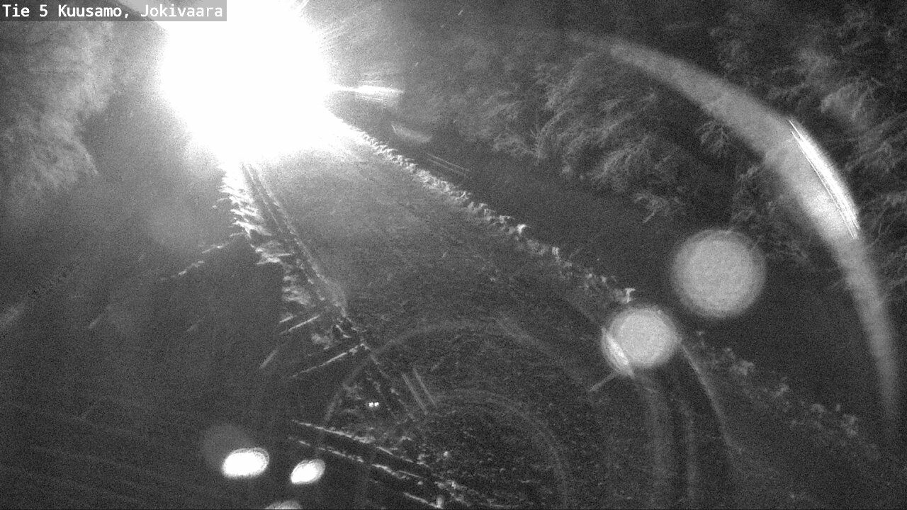 Weather Camera Image Väg 5 Kuusamo, Jokivaara, Kuusamo, Pohjois-Pohjanmaa