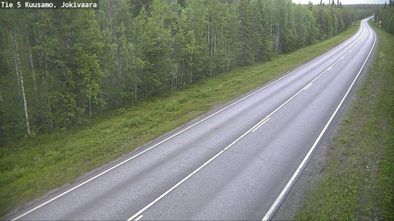 Kelikamerat Kuva Tie 5 Kuusamo, Jokivaara, Kuusamo, Pohjois-Pohjanmaa