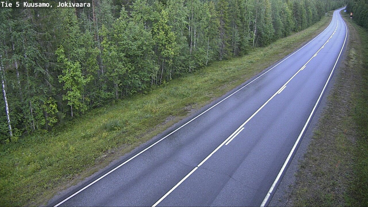 Kelikamerat Kuva Tie 5 Kuusamo, Jokivaara, Kuusamo, Pohjois-Pohjanmaa