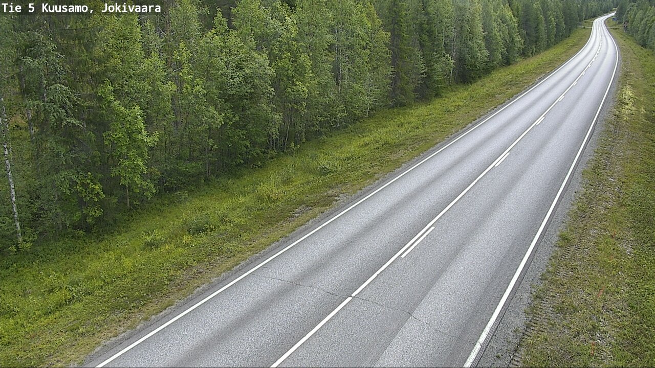 Kelikamerat Kuva Tie 5 Kuusamo, Jokivaara, Kuusamo, Pohjois-Pohjanmaa