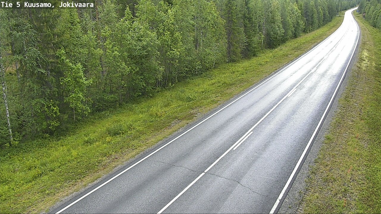Kelikamerat Kuva Tie 5 Kuusamo, Jokivaara, Kuusamo, Pohjois-Pohjanmaa