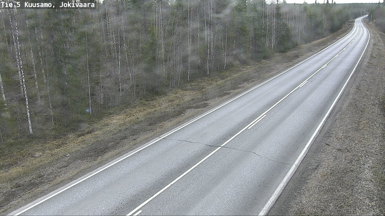 Kelikamerat Kuva Tie 5 Kuusamo, Jokivaara, Kuusamo, Pohjois-Pohjanmaa