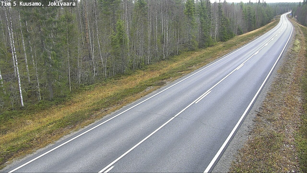 Kelikamerat Kuva Tie 5 Kuusamo, Jokivaara, Kuusamo, Pohjois-Pohjanmaa