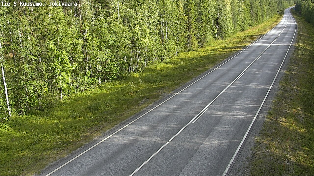 Kelikamerat Kuva Tie 5 Kuusamo, Jokivaara, Kuusamo, Pohjois-Pohjanmaa