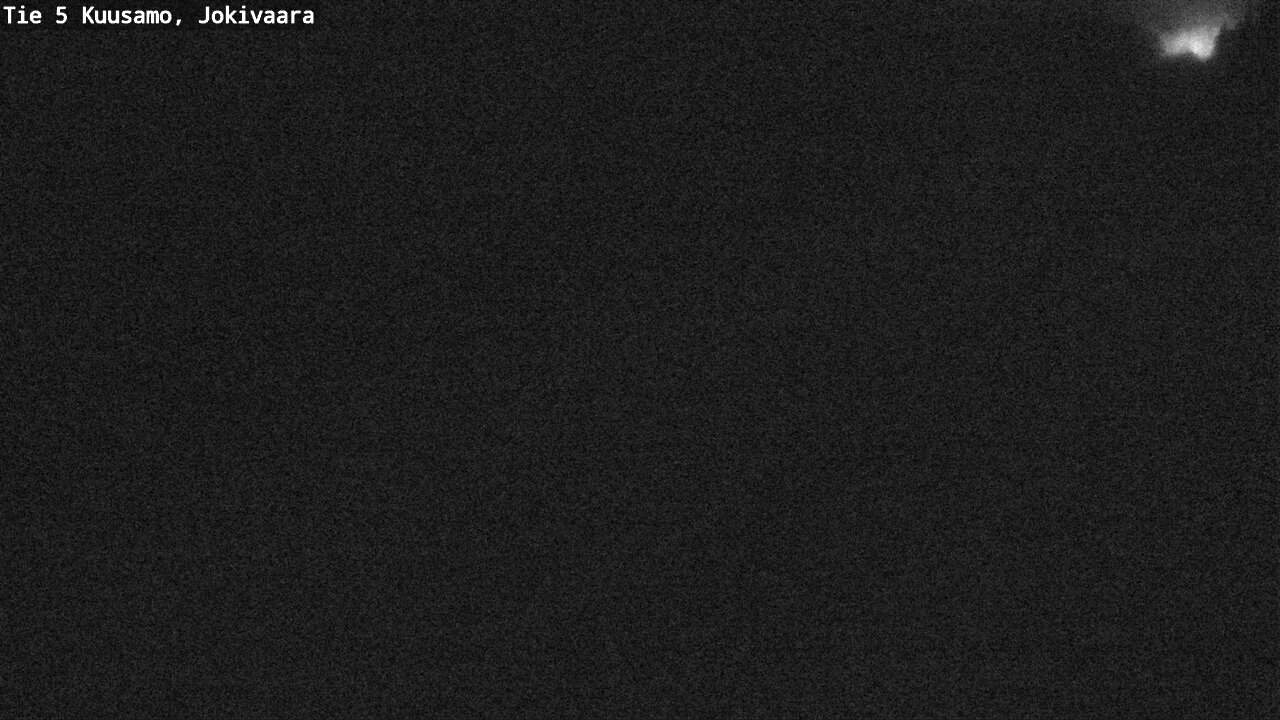 Weather Camera Image Väg 5 Kuusamo, Jokivaara, Kuusamo, Pohjois-Pohjanmaa