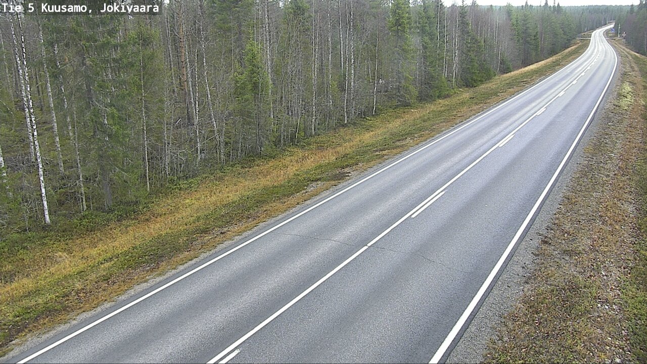 Kelikamerat Kuva Tie 5 Kuusamo, Jokivaara, Kuusamo, Pohjois-Pohjanmaa