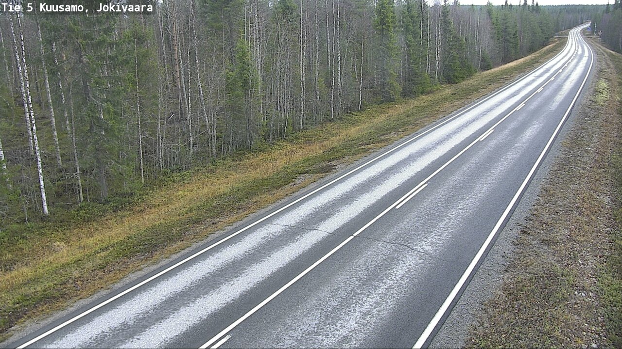 Kelikamerat Kuva Tie 5 Kuusamo, Jokivaara, Kuusamo, Pohjois-Pohjanmaa