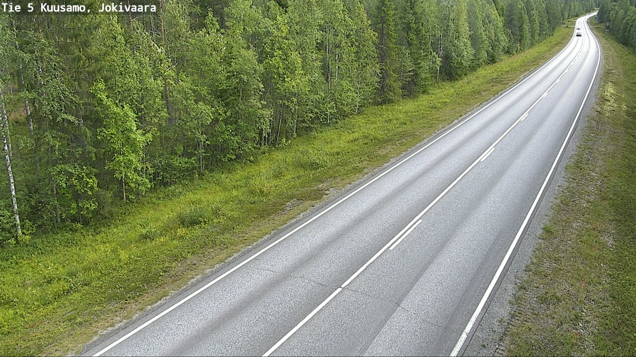 Kelikamerat Kuva Tie 5 Kuusamo, Jokivaara, Kuusamo, Pohjois-Pohjanmaa