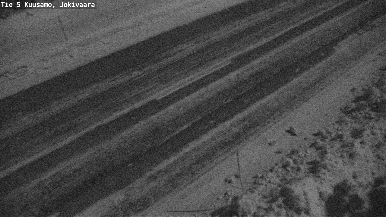 Weather Camera Image Road 5 Kuusamo, Jokivaara, Kuusamo, Pohjois-Pohjanmaa