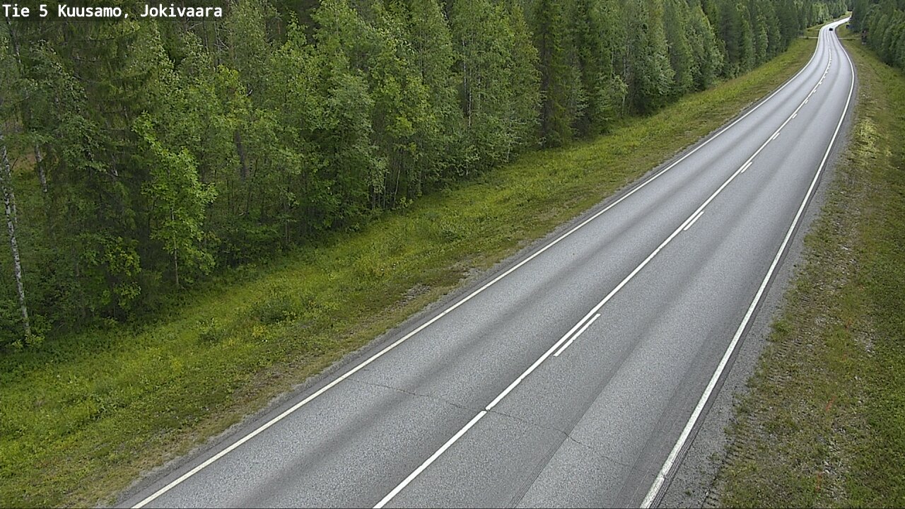 Kelikamerat Kuva Tie 5 Kuusamo, Jokivaara, Kuusamo, Pohjois-Pohjanmaa