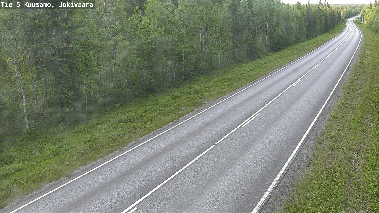 Kelikamerat Kuva Tie 5 Kuusamo, Jokivaara, Kuusamo, Pohjois-Pohjanmaa