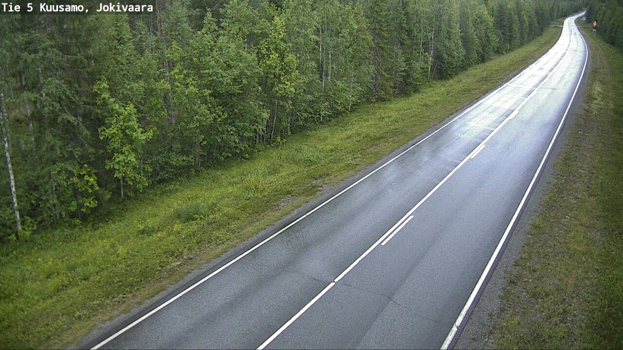 Kelikamerat Kuva Tie 5 Kuusamo, Jokivaara, Kuusamo, Pohjois-Pohjanmaa