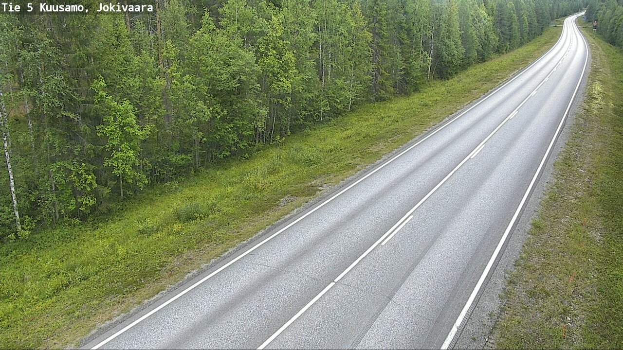 Kelikamerat Kuva Tie 5 Kuusamo, Jokivaara, Kuusamo, Pohjois-Pohjanmaa