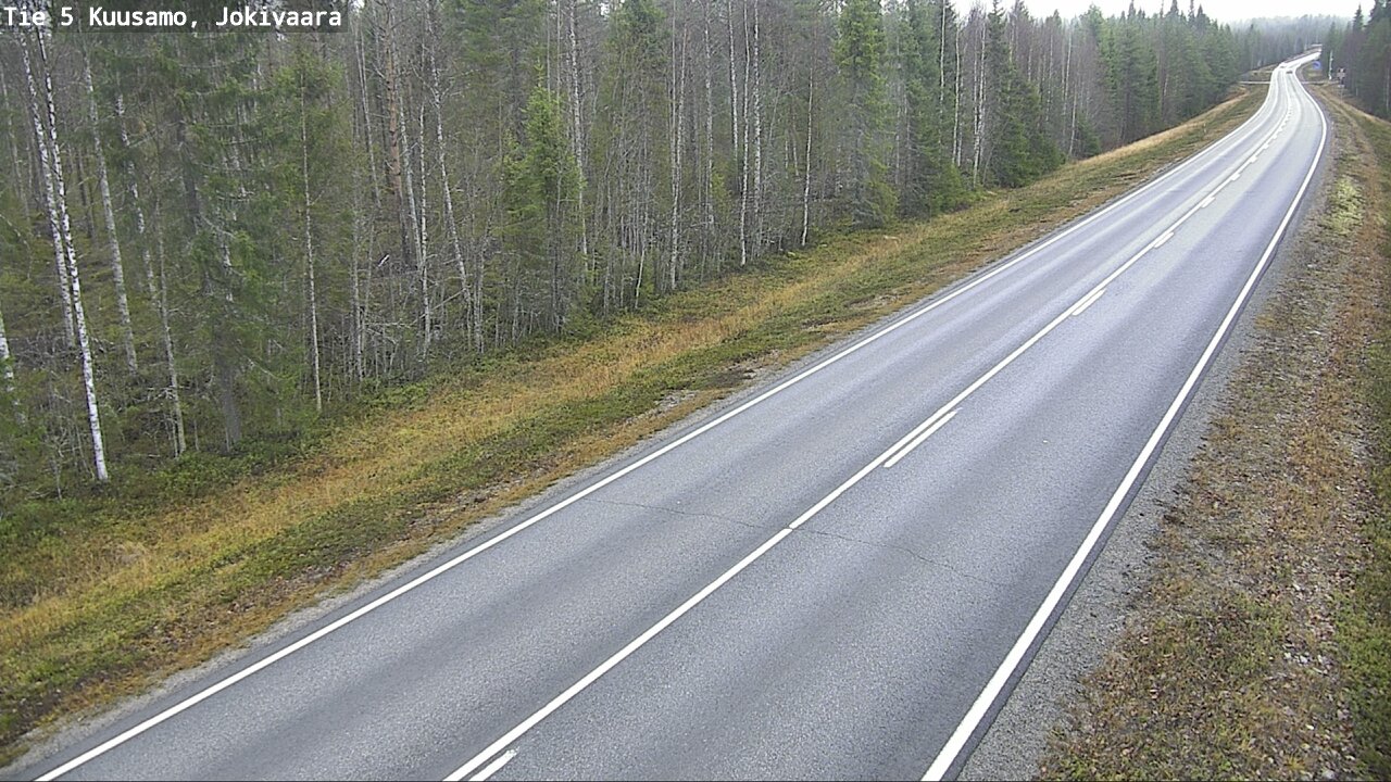 Kelikamerat Kuva Tie 5 Kuusamo, Jokivaara, Kuusamo, Pohjois-Pohjanmaa