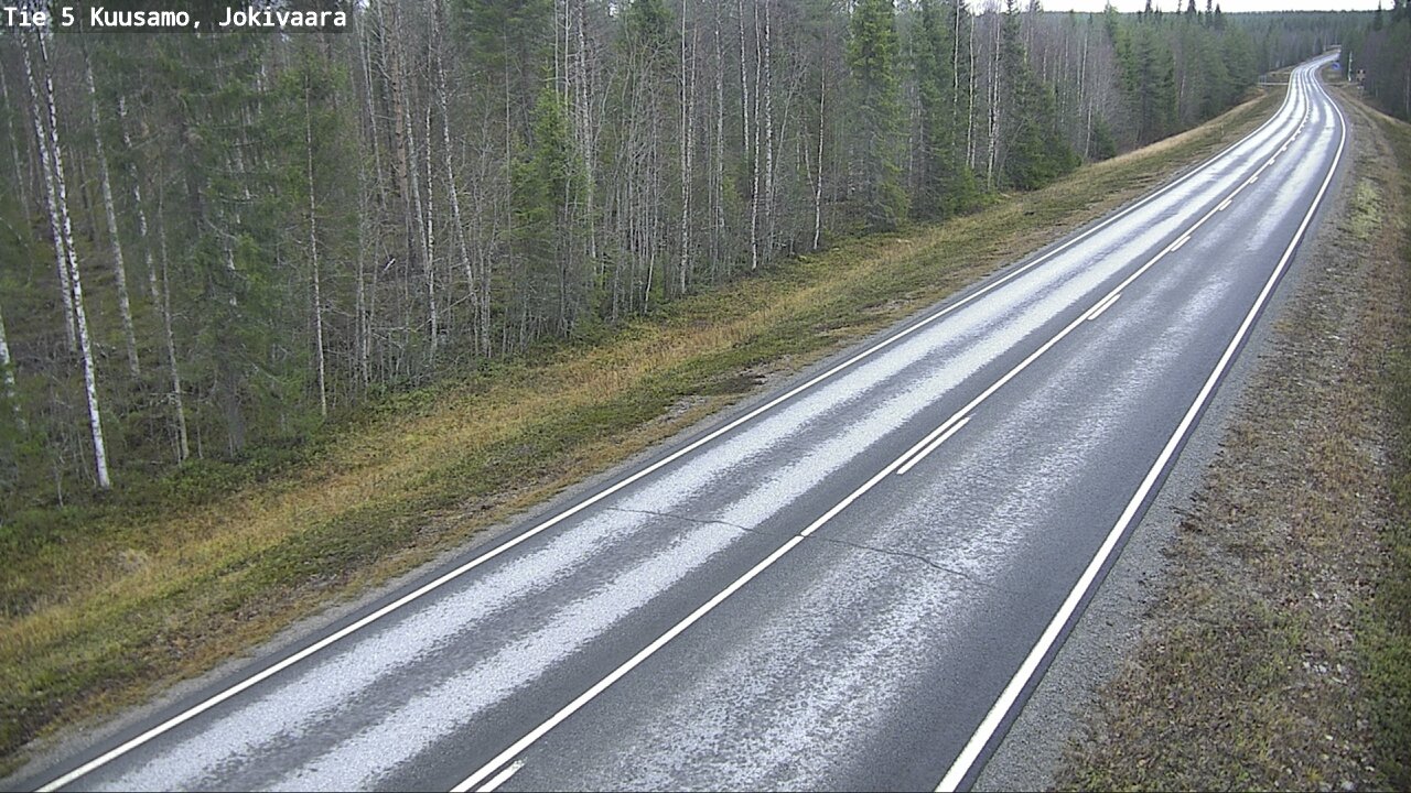 Kelikamerat Kuva Tie 5 Kuusamo, Jokivaara, Kuusamo, Pohjois-Pohjanmaa