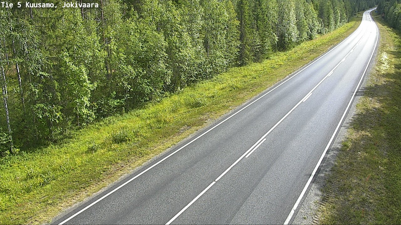 Kelikamerat Kuva Tie 5 Kuusamo, Jokivaara, Kuusamo, Pohjois-Pohjanmaa