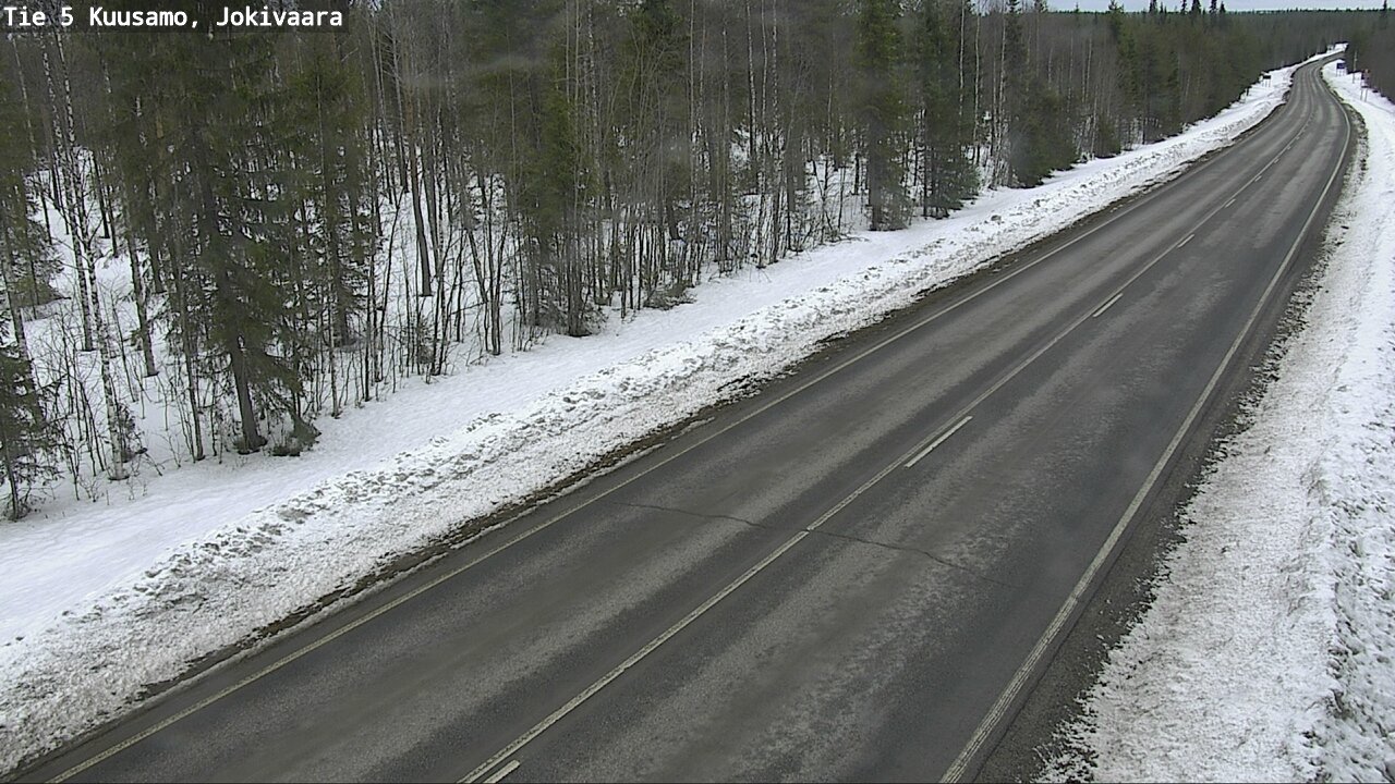 Kelikamerat Kuva Tie 5 Kuusamo, Jokivaara, Kuusamo, Pohjois-Pohjanmaa