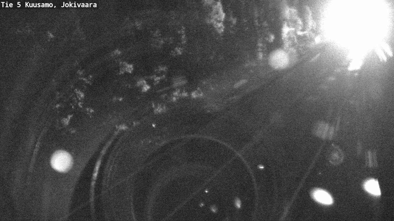Weather Camera Image Road 5 Kuusamo, Jokivaara, Kuusamo, Pohjois-Pohjanmaa