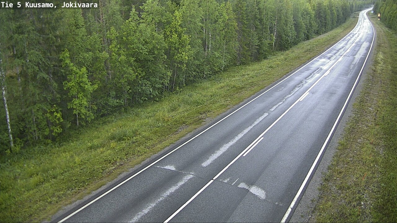 Kelikamerat Kuva Tie 5 Kuusamo, Jokivaara, Kuusamo, Pohjois-Pohjanmaa