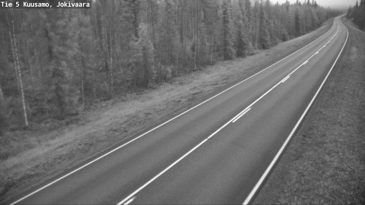 Kelikamerat Kuva Tie 5 Kuusamo, Jokivaara, Kuusamo, Pohjois-Pohjanmaa