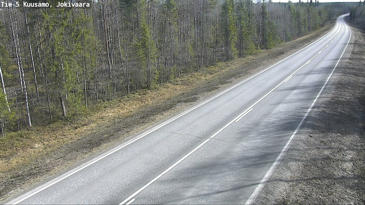 Kelikamerat Kuva Tie 5 Kuusamo, Jokivaara, Kuusamo, Pohjois-Pohjanmaa