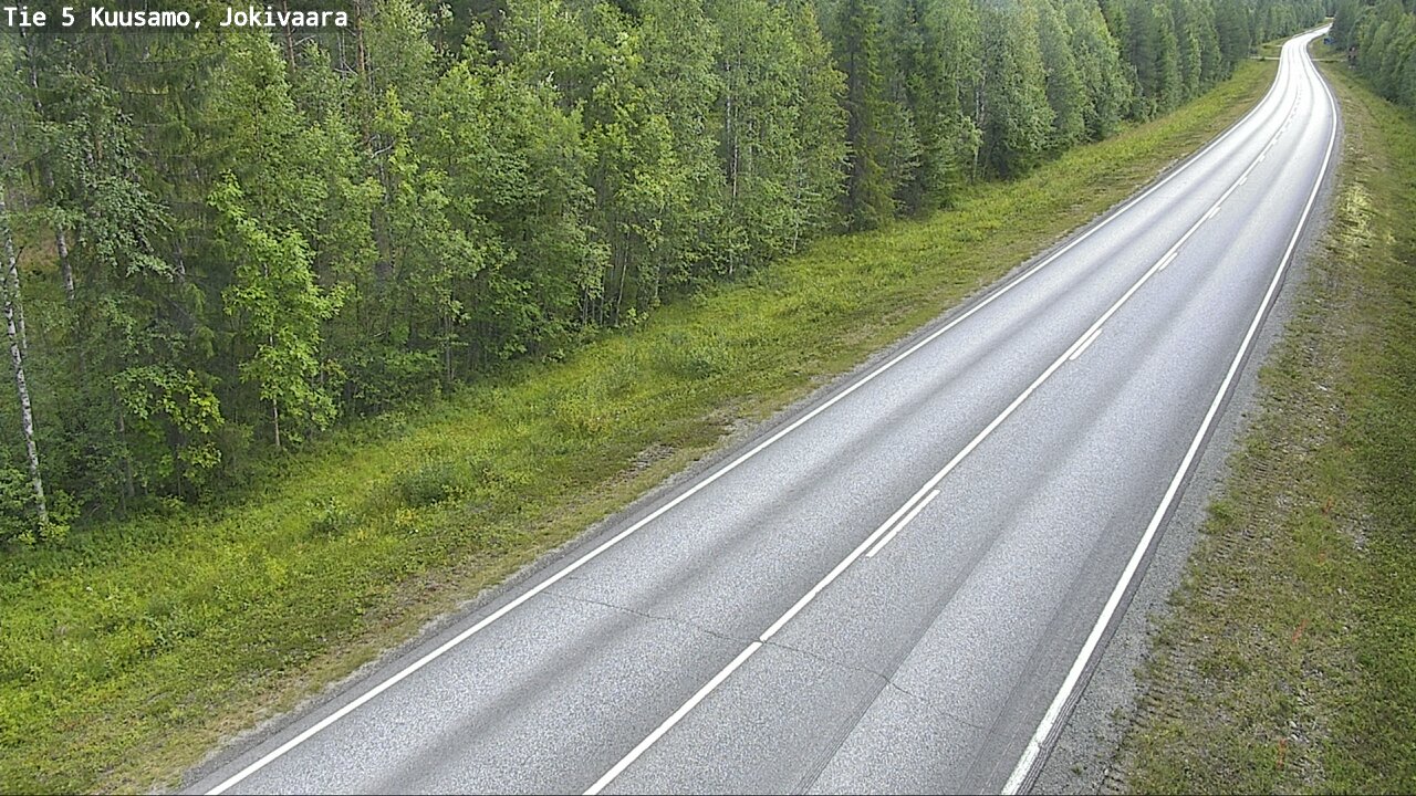 Kelikamerat Kuva Tie 5 Kuusamo, Jokivaara, Kuusamo, Pohjois-Pohjanmaa