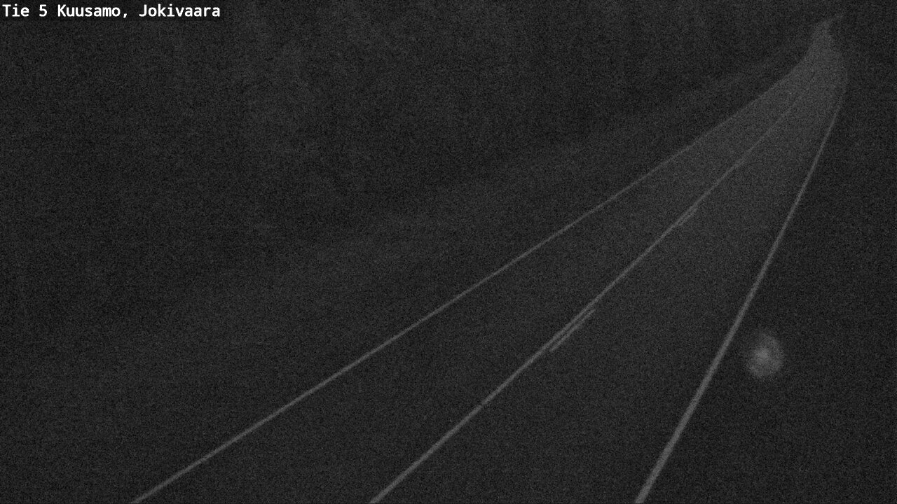 Weather Camera Image Road 5 Kuusamo, Jokivaara, Kuusamo, Pohjois-Pohjanmaa