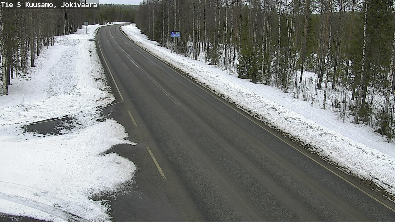 Kelikamerat Kuva Tie 5 Kuusamo, Jokivaara, Kuusamo, Pohjois-Pohjanmaa
