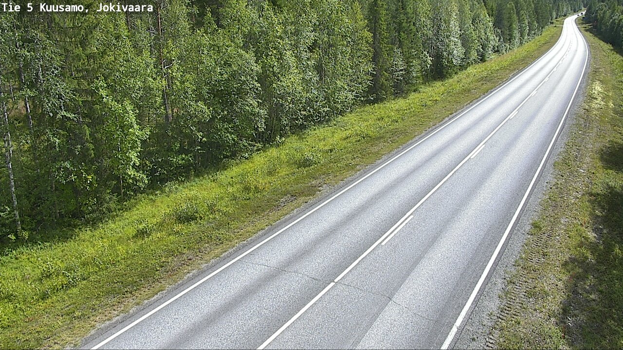 Kelikamerat Kuva Tie 5 Kuusamo, Jokivaara, Kuusamo, Pohjois-Pohjanmaa