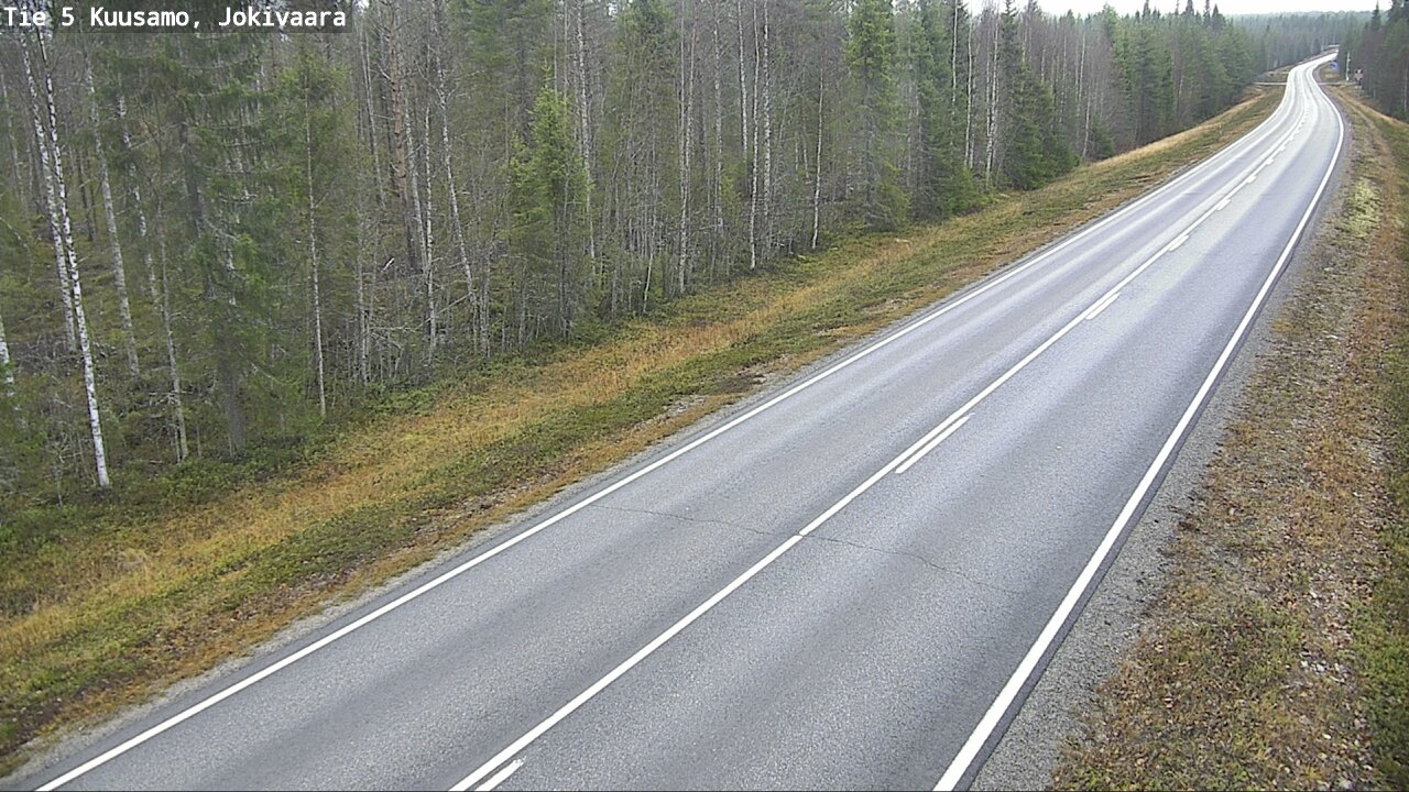 Kelikamerat Kuva Tie 5 Kuusamo, Jokivaara, Kuusamo, Pohjois-Pohjanmaa