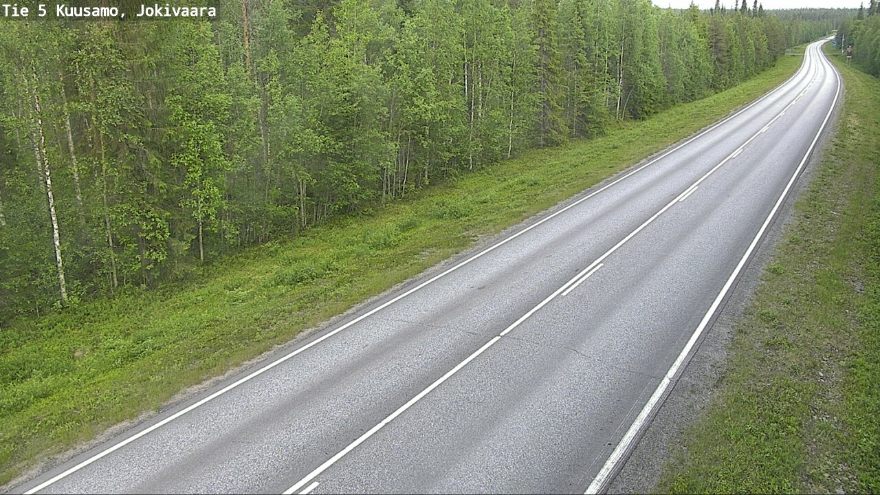 Kelikamerat Kuva Tie 5 Kuusamo, Jokivaara, Kuusamo, Pohjois-Pohjanmaa