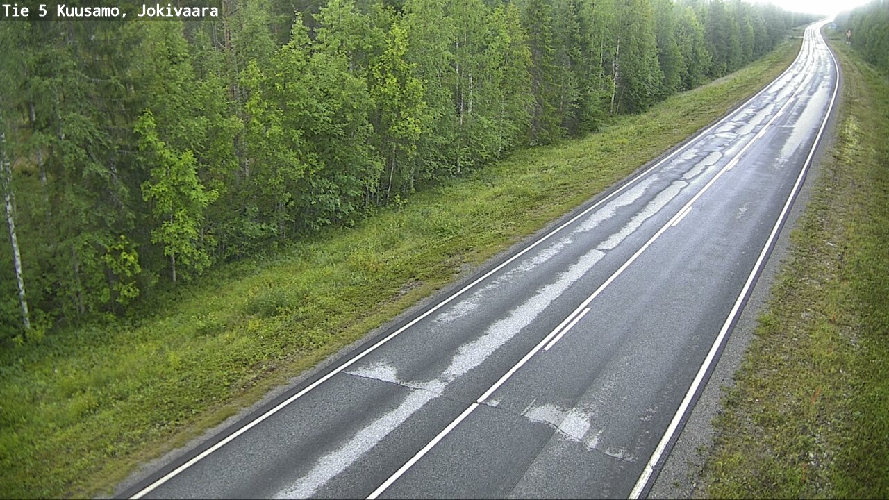 Kelikamerat Kuva Tie 5 Kuusamo, Jokivaara, Kuusamo, Pohjois-Pohjanmaa