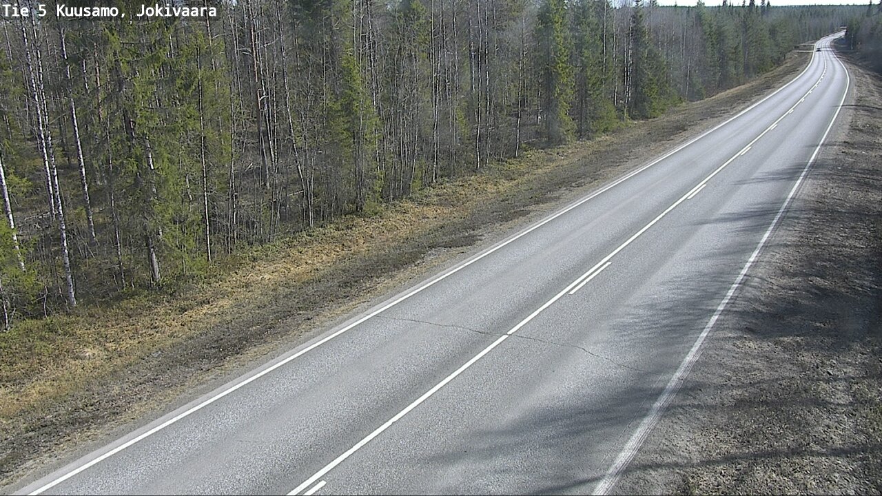 Kelikamerat Kuva Tie 5 Kuusamo, Jokivaara, Kuusamo, Pohjois-Pohjanmaa