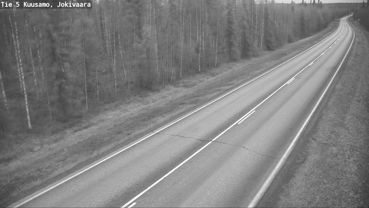 Kelikamerat Kuva Tie 5 Kuusamo, Jokivaara, Kuusamo, Pohjois-Pohjanmaa
