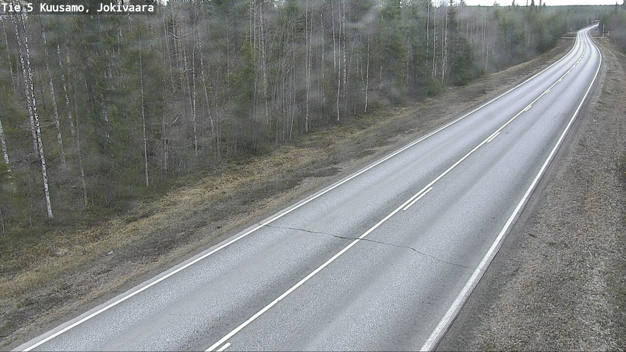 Kelikamerat Kuva Tie 5 Kuusamo, Jokivaara, Kuusamo, Pohjois-Pohjanmaa