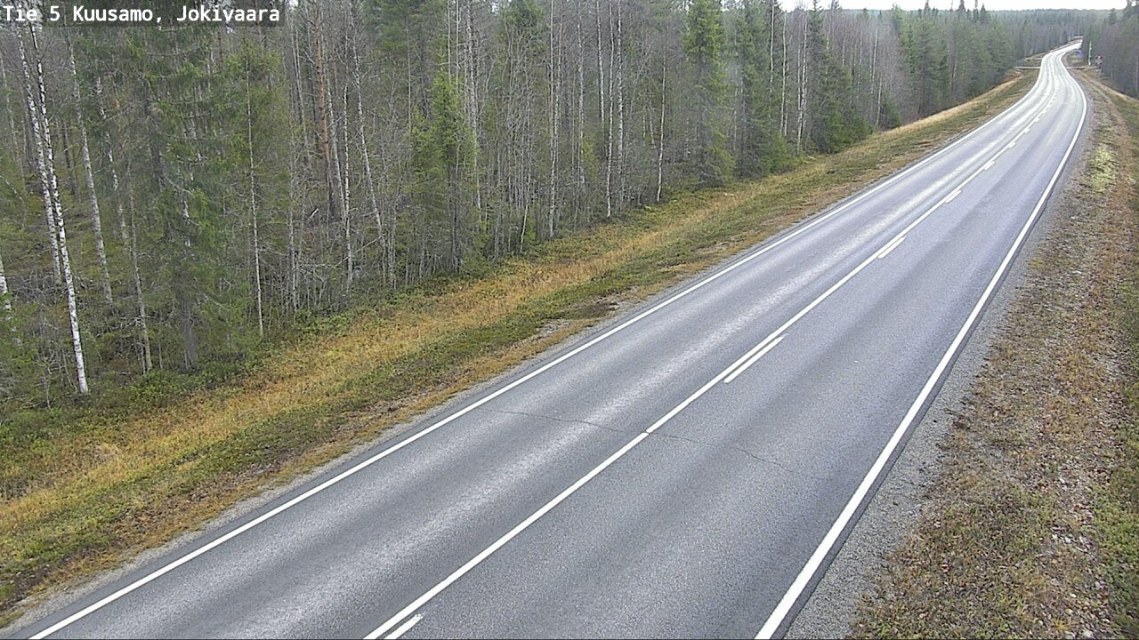 Kelikamerat Kuva Tie 5 Kuusamo, Jokivaara, Kuusamo, Pohjois-Pohjanmaa