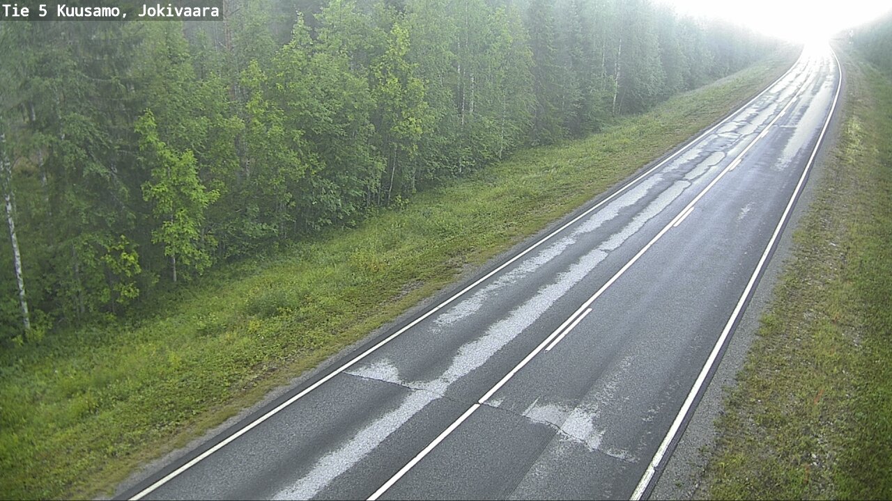 Kelikamerat Kuva Tie 5 Kuusamo, Jokivaara, Kuusamo, Pohjois-Pohjanmaa