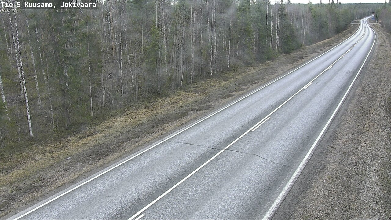 Kelikamerat Kuva Tie 5 Kuusamo, Jokivaara, Kuusamo, Pohjois-Pohjanmaa