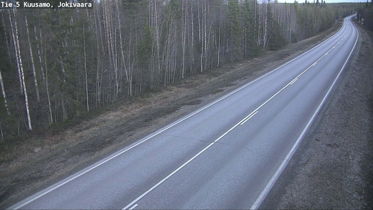 Kelikamerat Kuva Tie 5 Kuusamo, Jokivaara, Kuusamo, Pohjois-Pohjanmaa
