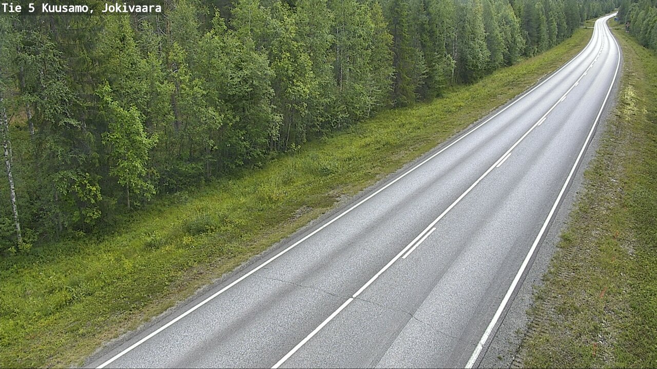 Kelikamerat Kuva Tie 5 Kuusamo, Jokivaara, Kuusamo, Pohjois-Pohjanmaa