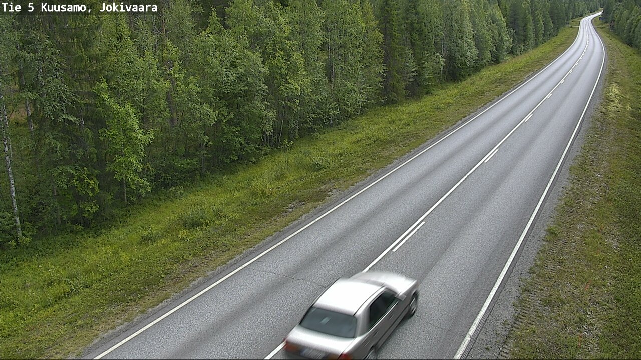 Kelikamerat Kuva Tie 5 Kuusamo, Jokivaara, Kuusamo, Pohjois-Pohjanmaa