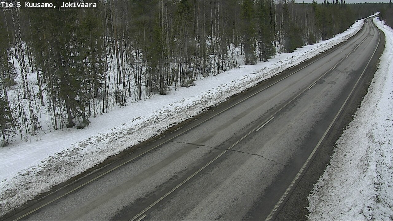 Kelikamerat Kuva Tie 5 Kuusamo, Jokivaara, Kuusamo, Pohjois-Pohjanmaa